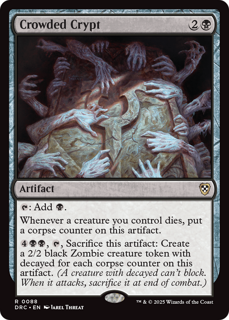 Crowded Crypt [Aetherdrift Commander] | Empire Gaming NC