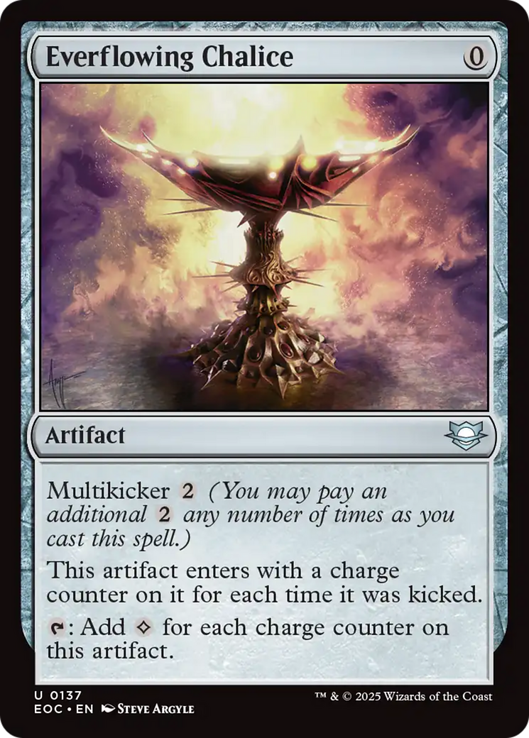 Everflowing Chalice [Edge of Eternities Commander] | Empire Gaming NC