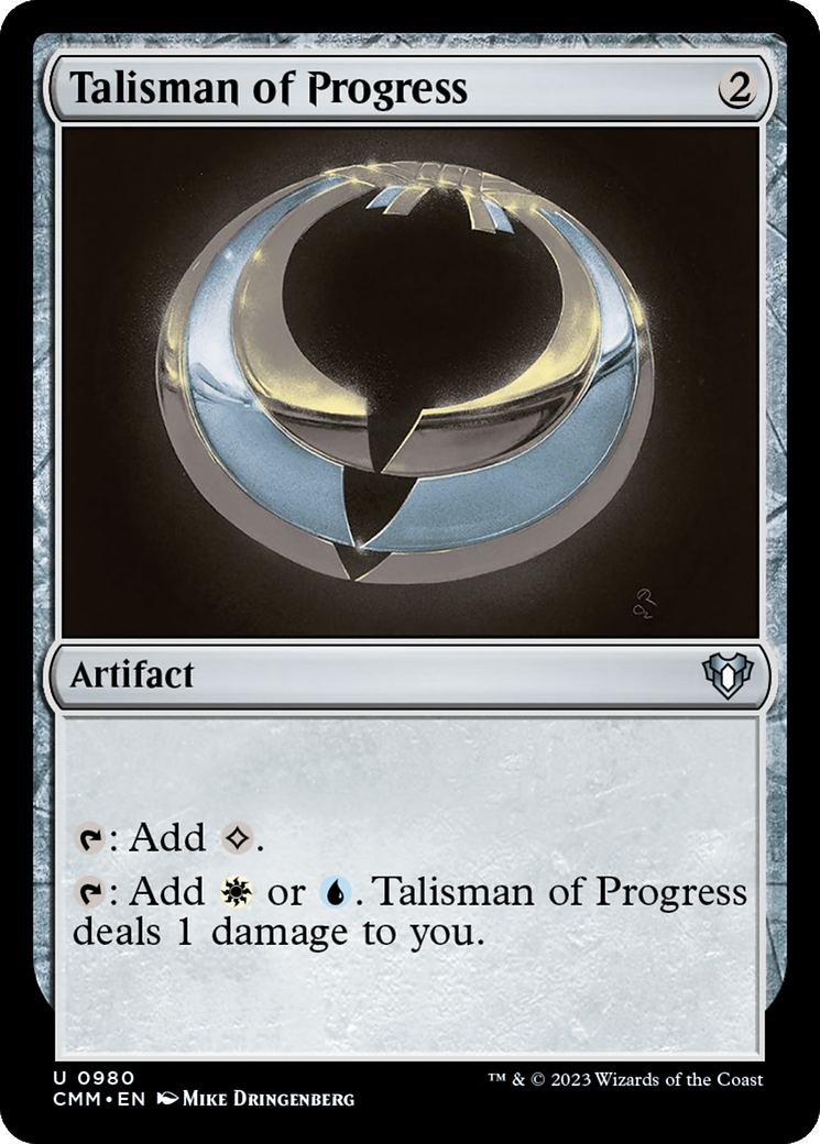 Talisman of Progress [Commander Masters] | Empire Gaming NC