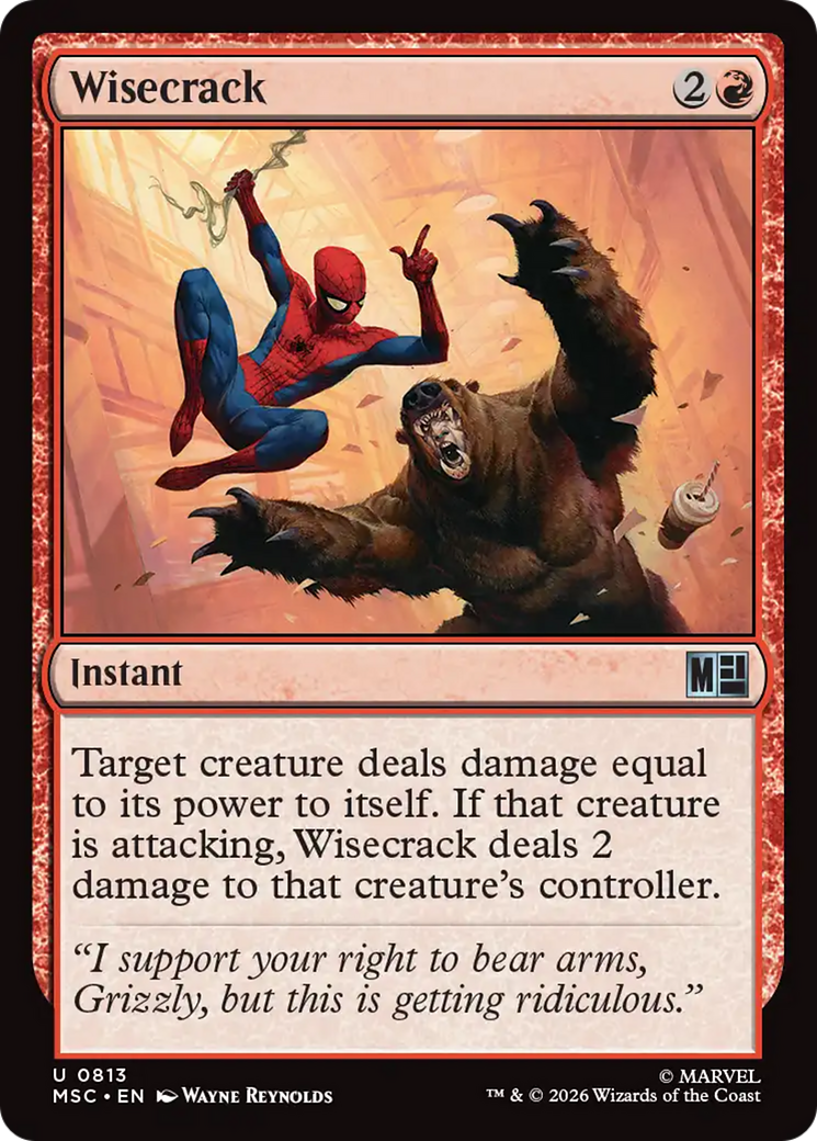 Wisecrack [Marvel Super Heroes Commander] | Empire Gaming NC
