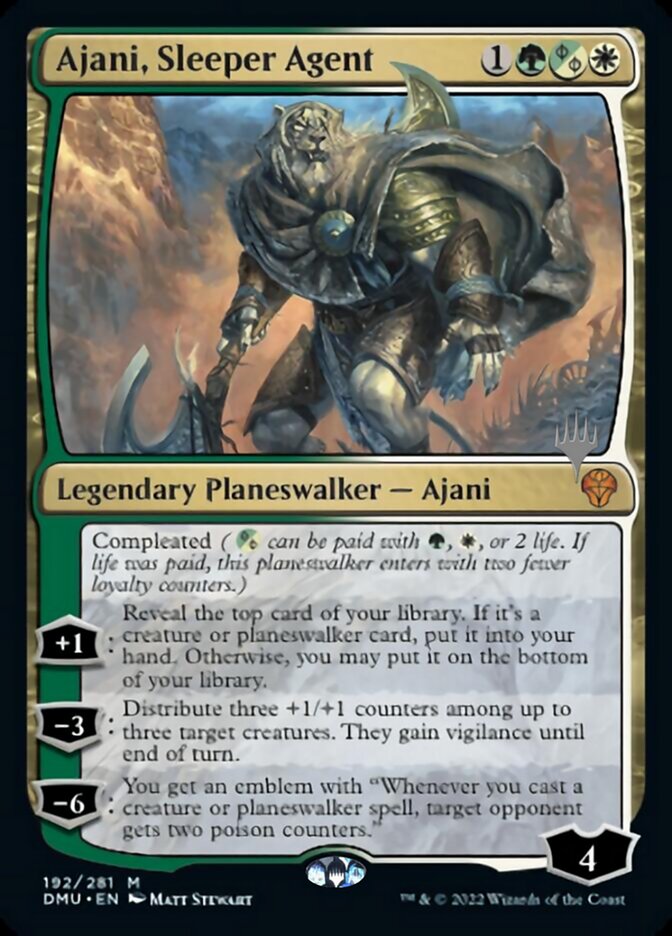 Ajani, Sleeper Agent (Promo Pack) [Dominaria United Promos] | Empire Gaming NC