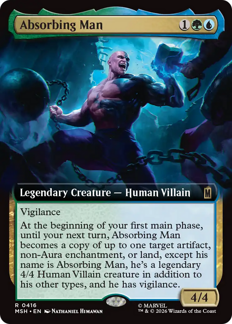 Absorbing Man (Extended Art) [Marvel Super Heroes] | Empire Gaming NC
