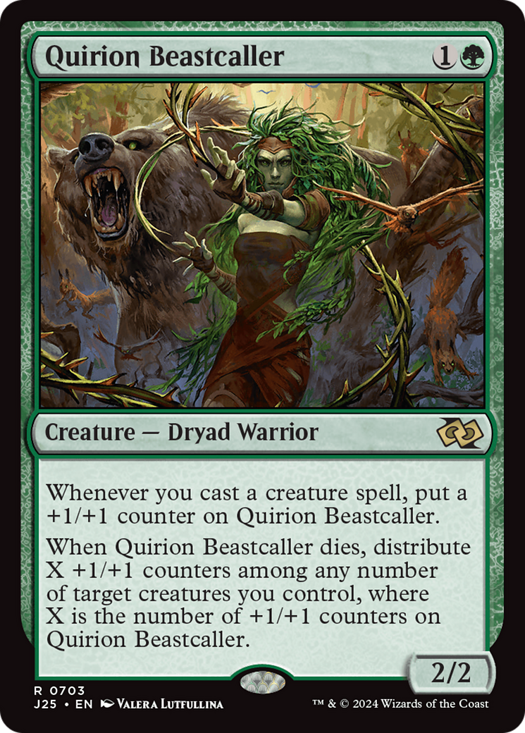 Quirion Beastcaller [Foundations Jumpstart] | Empire Gaming NC