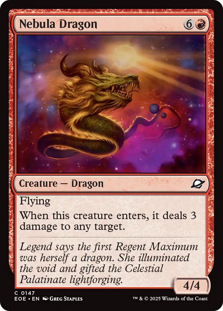 Nebula Dragon [Edge of Eternities] | Empire Gaming NC