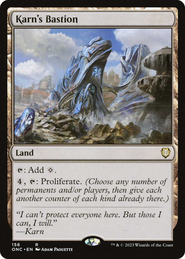 Karn's Bastion [Phyrexia: All Will Be One Commander] | Empire Gaming NC