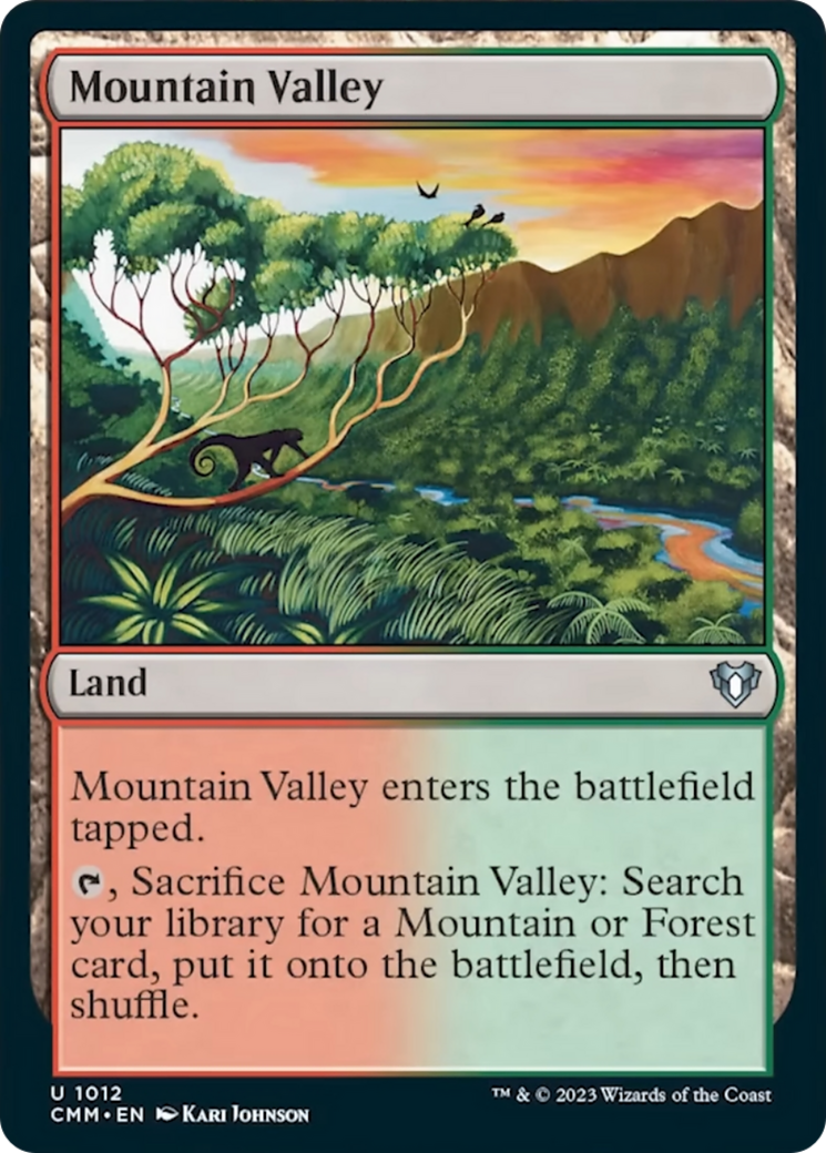 Mountain Valley [Commander Masters] | Empire Gaming NC
