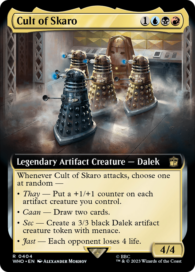 Cult of Skaro (Extended Art) [Doctor Who] | Empire Gaming NC