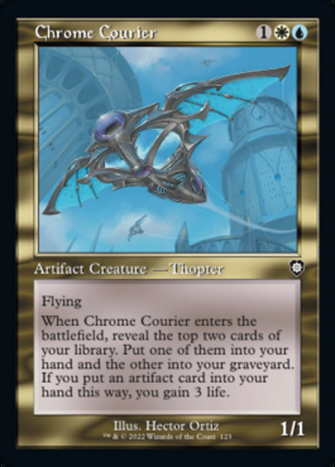 Chrome Courier (Retro) [The Brothers' War Commander] | Empire Gaming NC