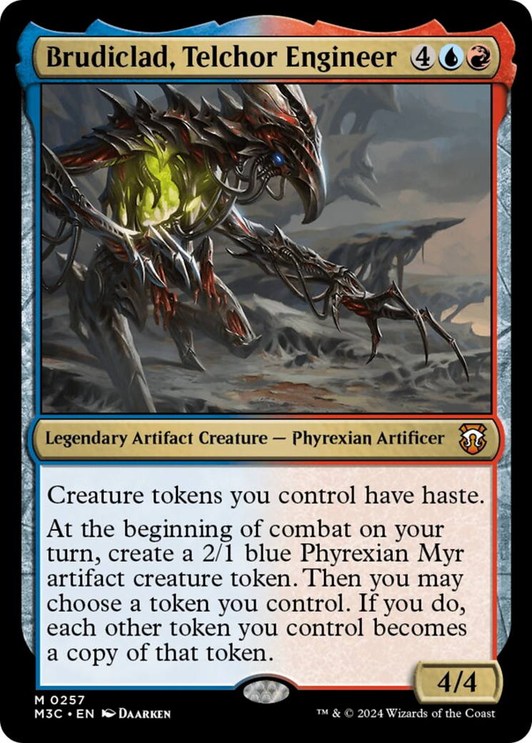 Brudiclad, Telchor Engineer (Ripple Foil) [Modern Horizons 3 Commander] | Empire Gaming NC