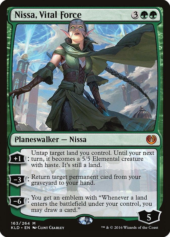 Nissa, Vital Force [Kaladesh] | Empire Gaming NC