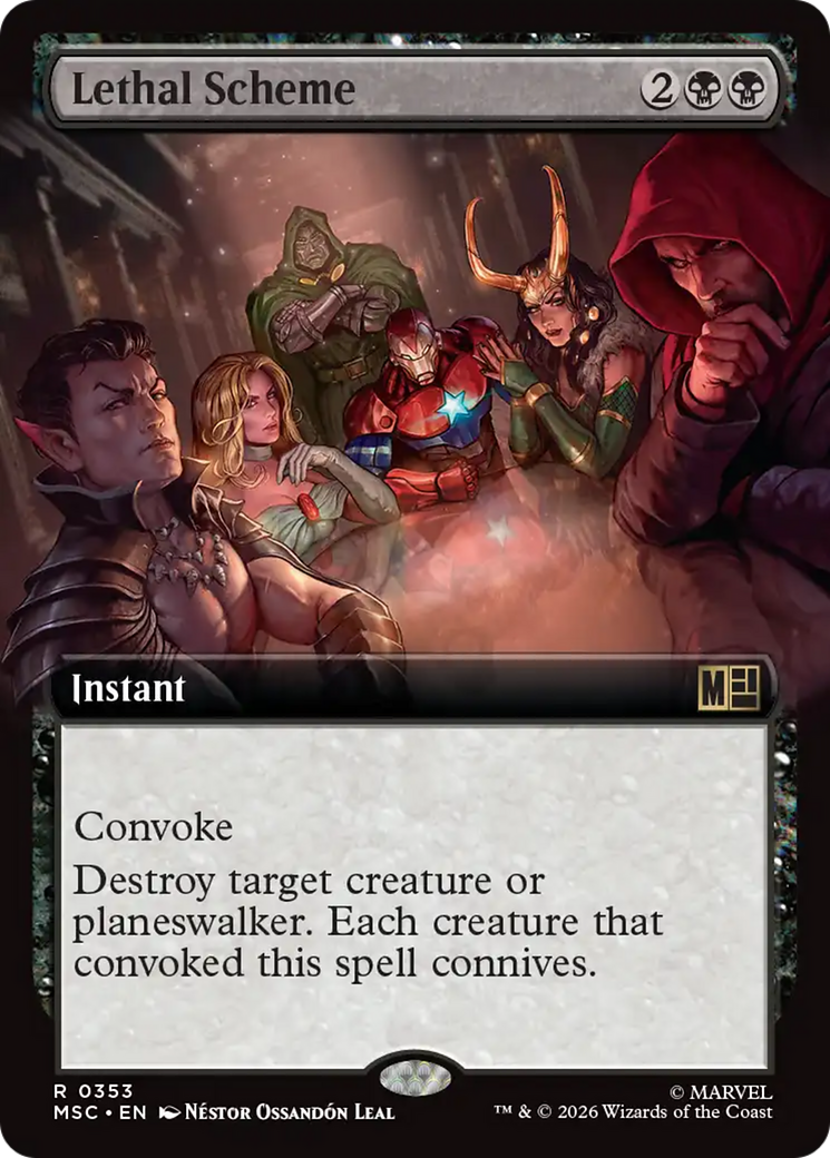 Lethal Scheme (Extended Art) [Marvel Super Heroes Commander] | Empire Gaming NC
