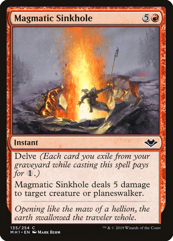 Magmatic Sinkhole [Modern Horizons] | Empire Gaming NC