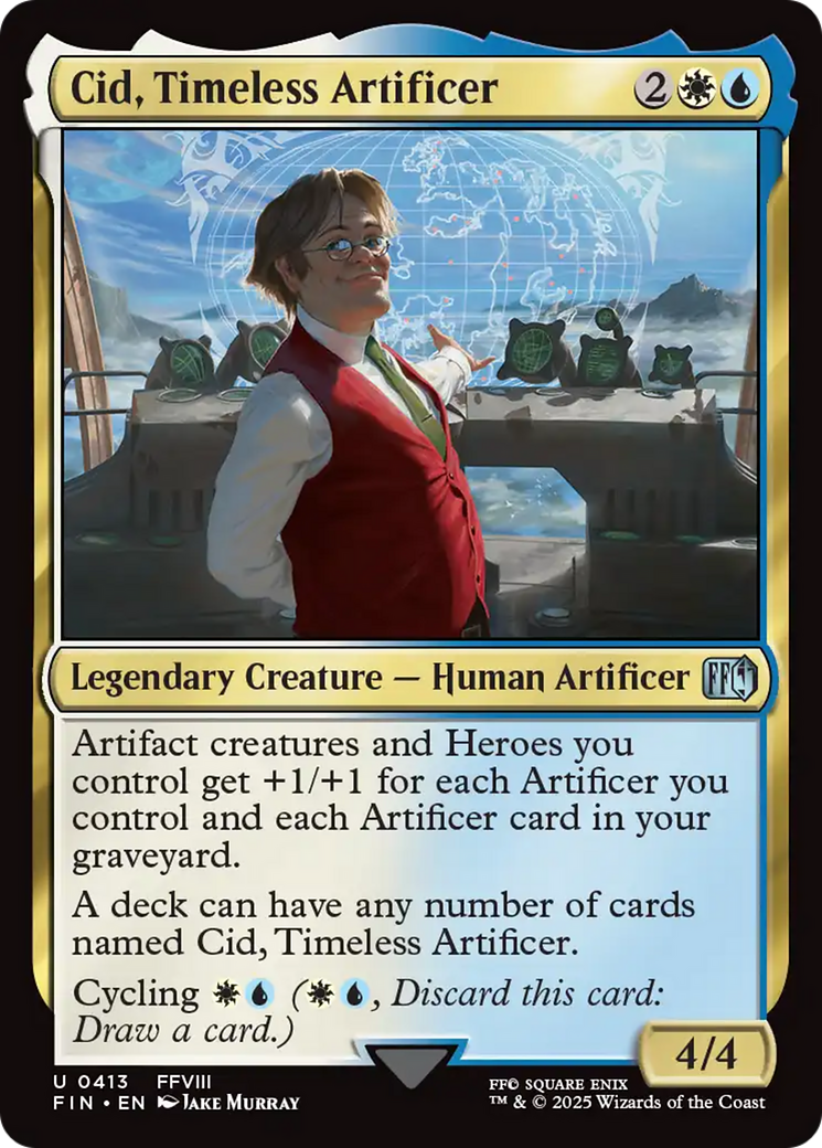 Cid, Timeless Artificer (0413) [FINAL FANTASY] | Empire Gaming NC