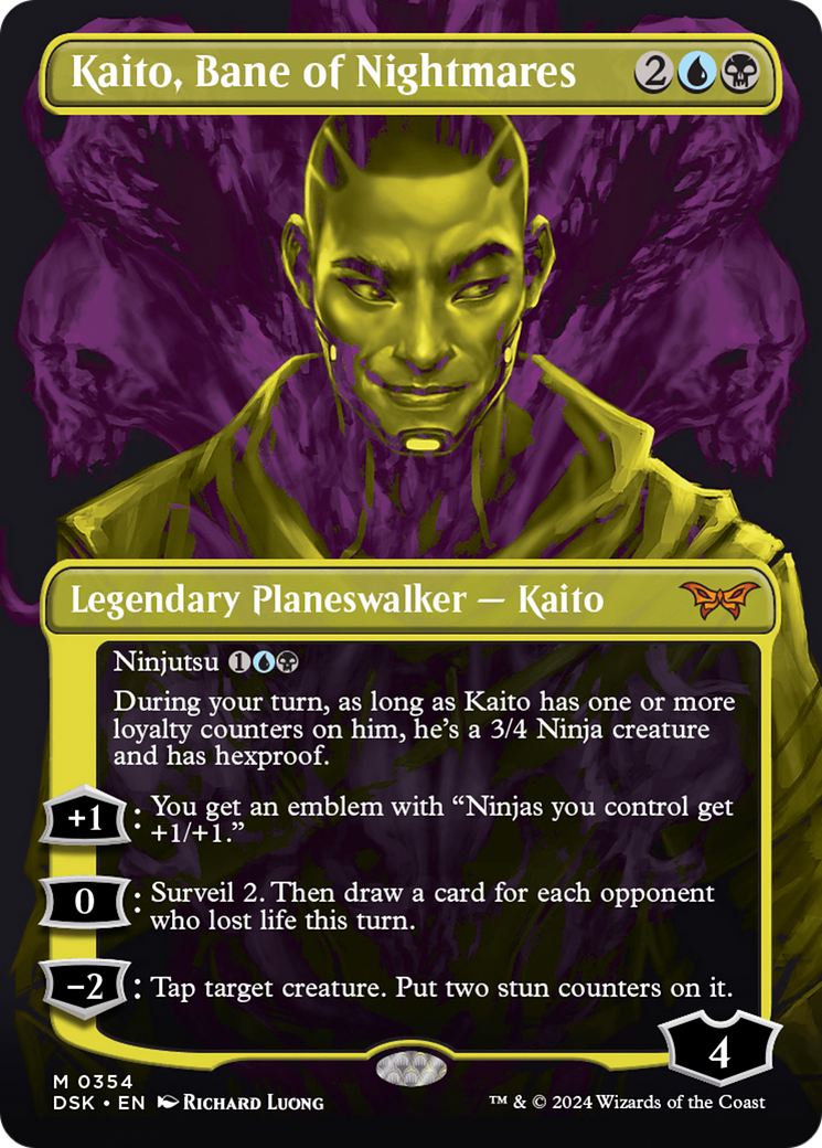 Kaito, Bane of Nightmares (Showcase) [Duskmourn: House of Horror] | Empire Gaming NC