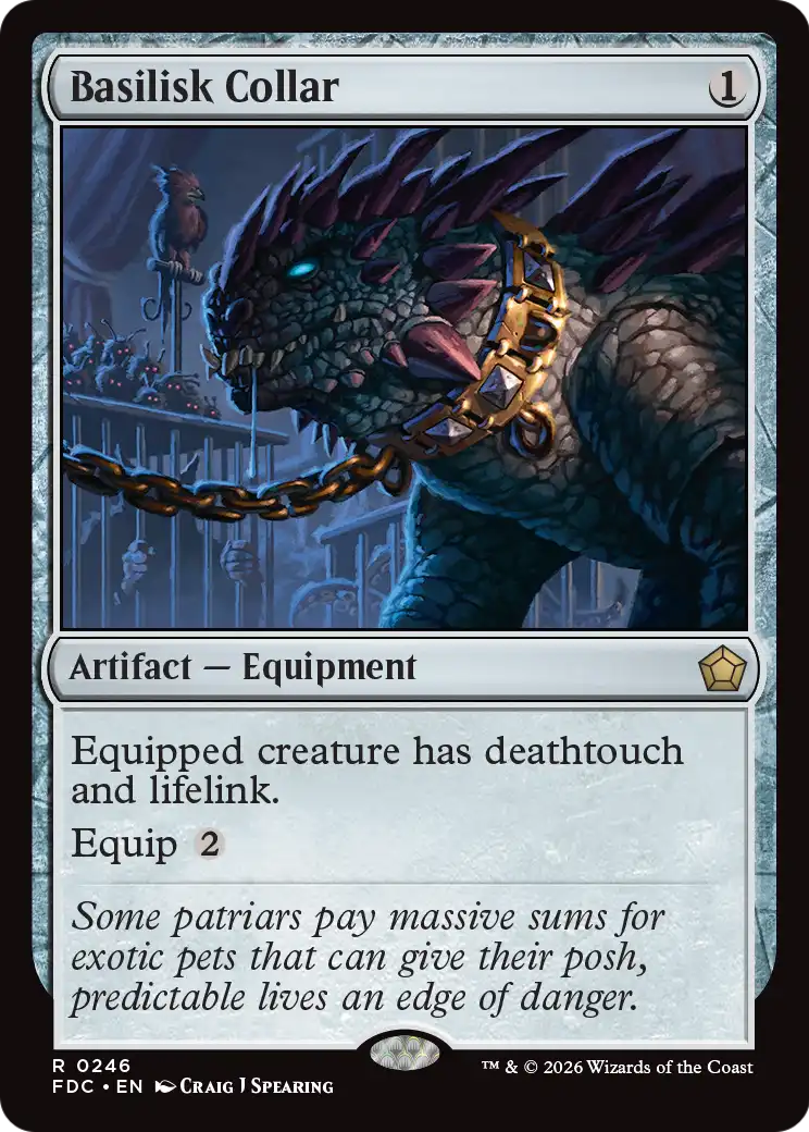 Basilisk Collar [Foundations Commander] | Empire Gaming NC