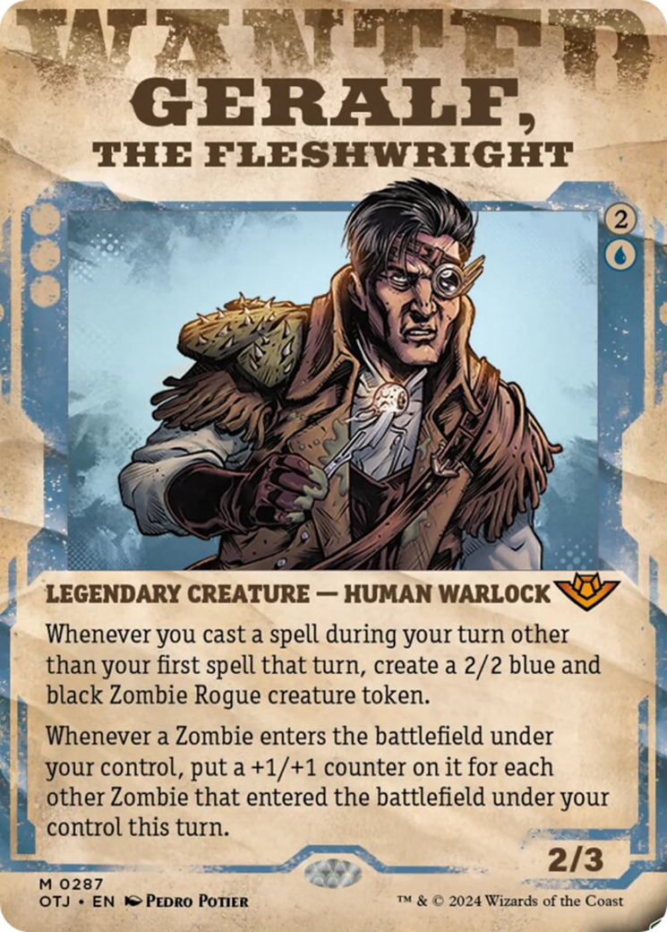 Geralf, the Fleshwright (Showcase) [Outlaws of Thunder Junction] | Empire Gaming NC