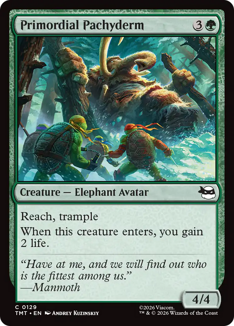 Primordial Pachyderm [Teenage Mutant Ninja Turtles] | Empire Gaming NC