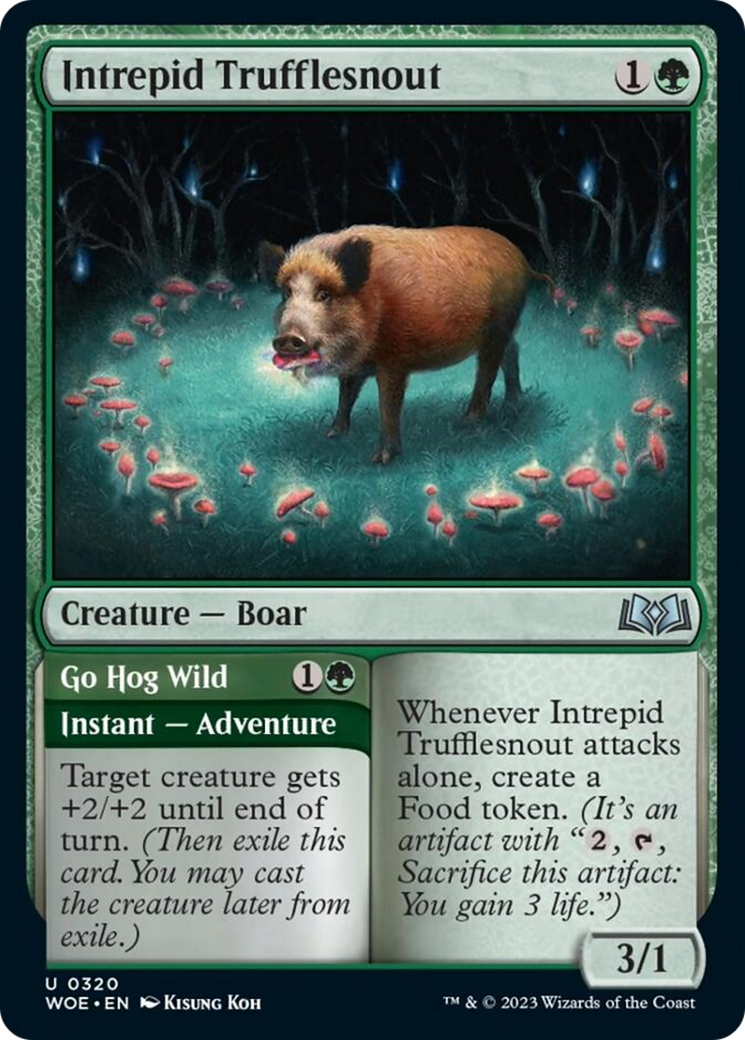 Intrepid Trufflesnout // Go Hog Wild [Wilds of Eldraine] | Empire Gaming NC