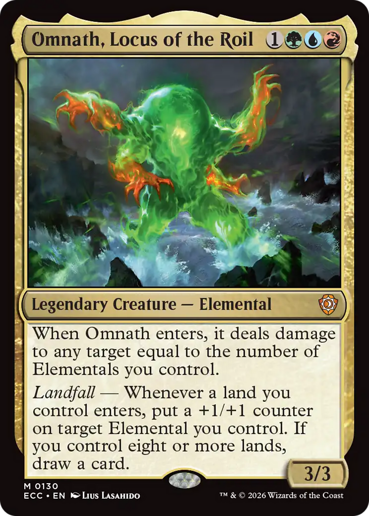 Omnath, Locus of the Roil [Lorwyn Eclipsed Commander] | Empire Gaming NC