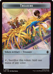 Treasure // Ninja Double-Sided Token [Teenage Mutant Ninja Turtles Commander Tokens] | Empire Gaming NC