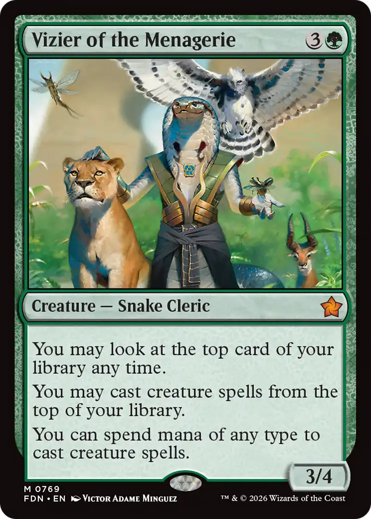 Vizier of the Menagerie (0769) [Foundations] | Empire Gaming NC