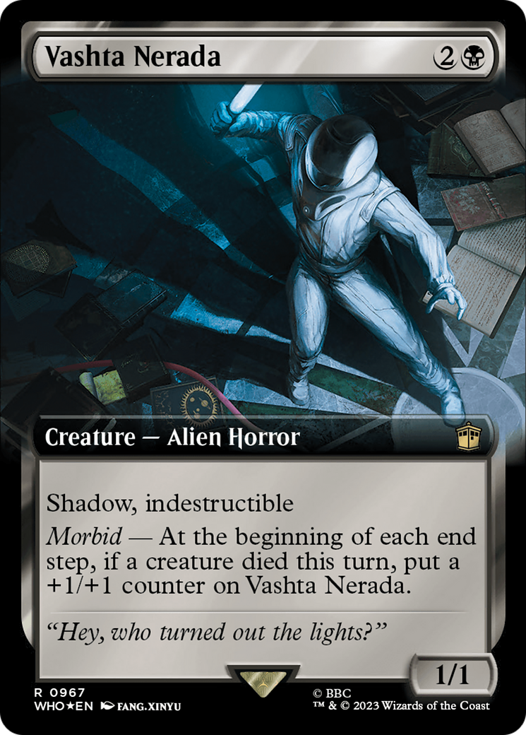 Vashta Nerada (Extended Art) (Surge Foil) [Doctor Who] | Empire Gaming NC