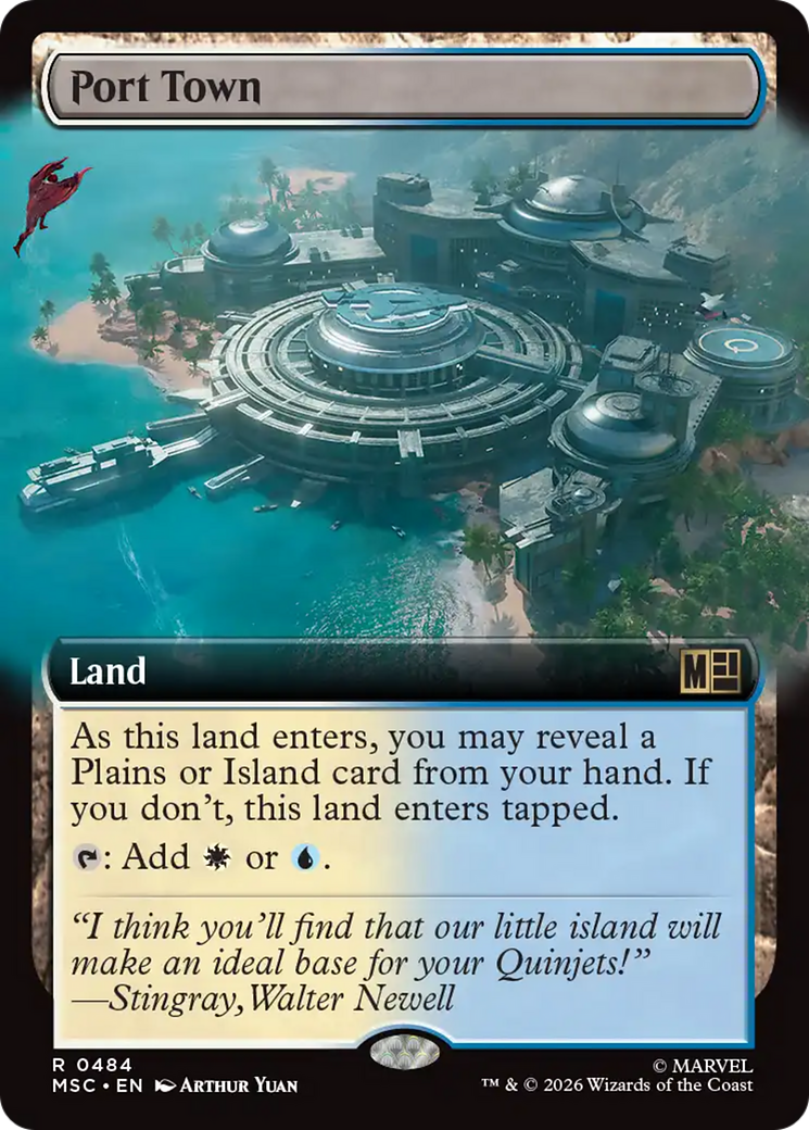 Port Town (Extended Art) [Marvel Super Heroes Commander] | Empire Gaming NC