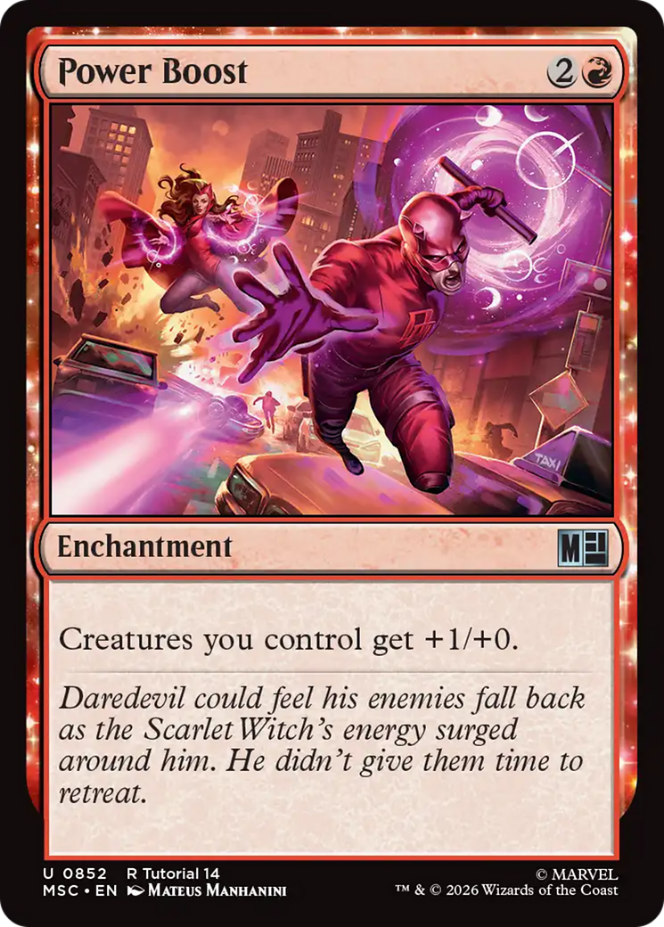 Power Boost [Marvel Super Heroes Commander] | Empire Gaming NC