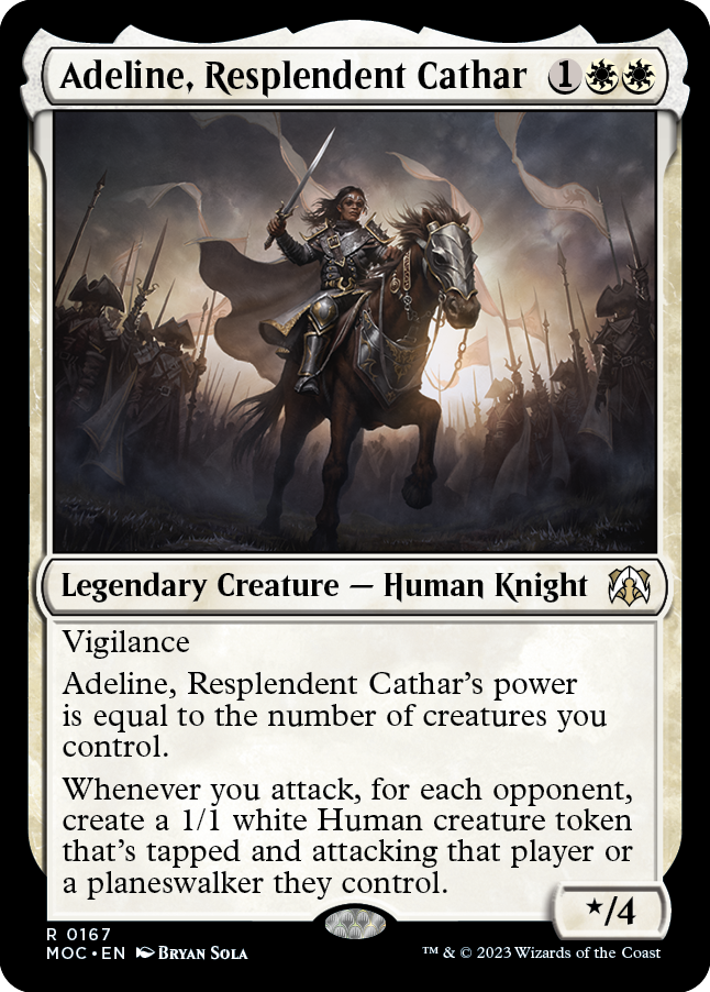 Adeline, Resplendent Cathar [March of the Machine Commander] | Empire Gaming NC