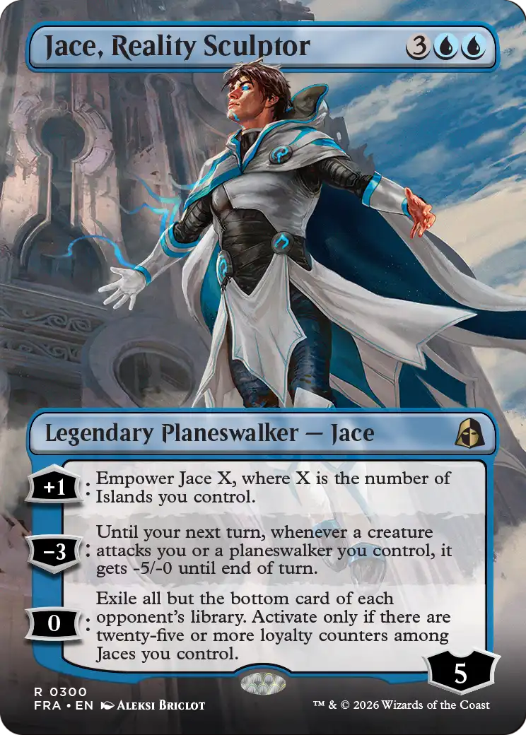 Jace, Reality Sculptor (Borderless) [Reality Fracture] | Empire Gaming NC