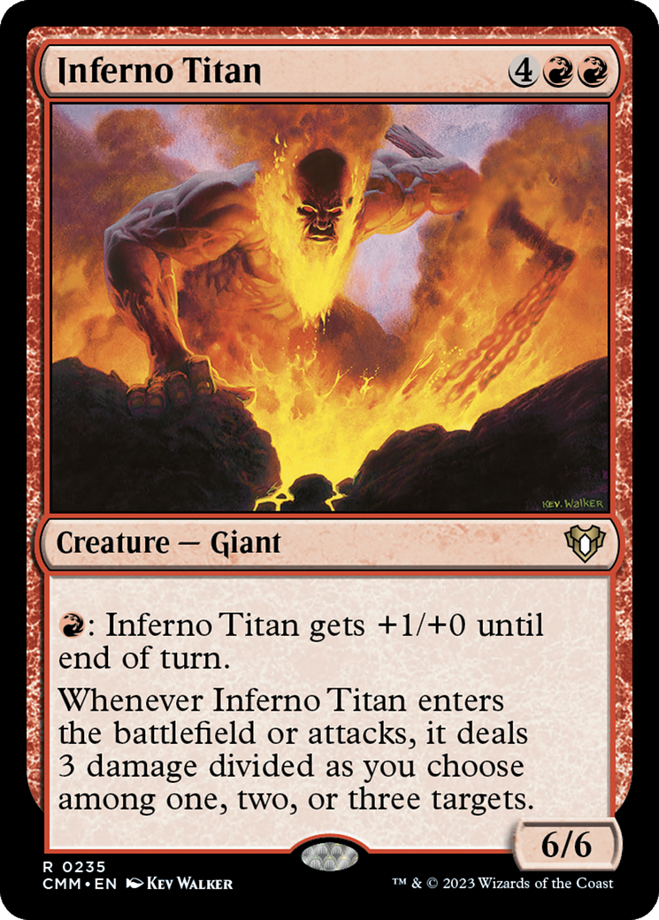 Inferno Titan [Commander Masters] | Empire Gaming NC