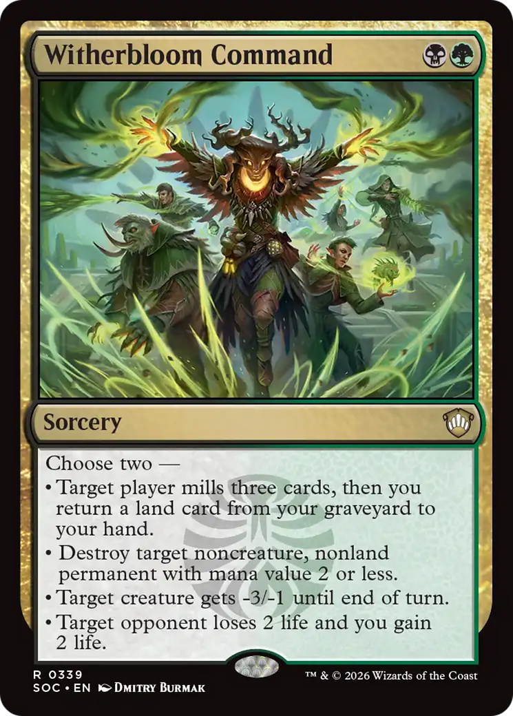 Witherbloom Command [Secrets of Strixhaven Commander] | Empire Gaming NC