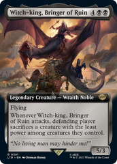 Witch-king, Bringer of Ruin (Extended Alternate Art) [The Lord of the Rings: Tales of Middle-Earth] | Empire Gaming NC