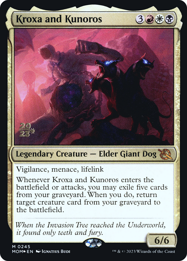 Kroxa and Kunoros [March of the Machine Prerelease Promos] | Empire Gaming NC