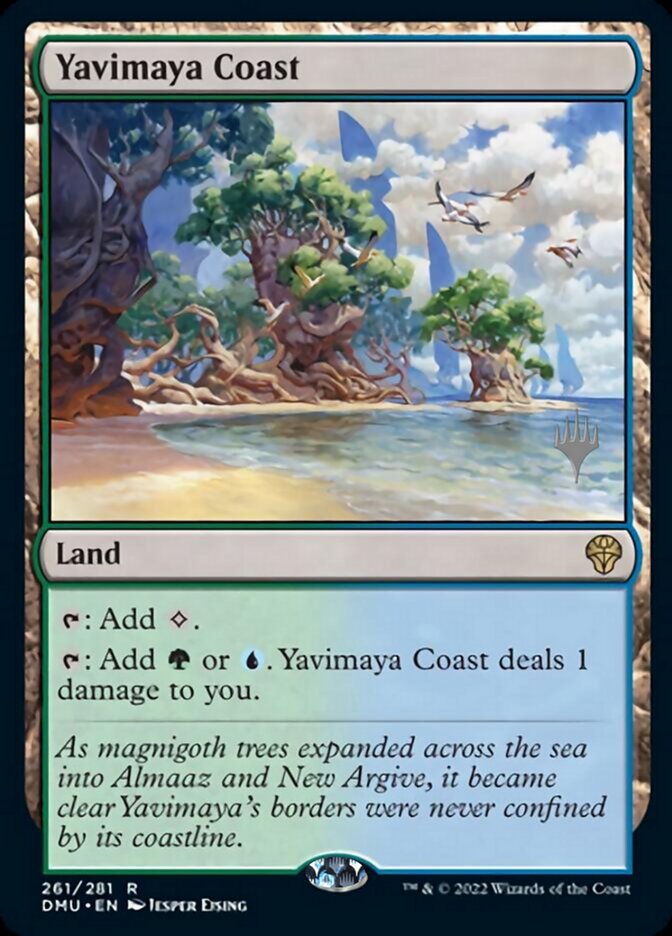 Yavimaya Coast (Promo Pack) [Dominaria United Promos] | Empire Gaming NC