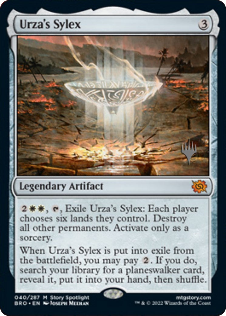 Urza's Sylex (Promo Pack) [The Brothers' War Promos] | Empire Gaming NC