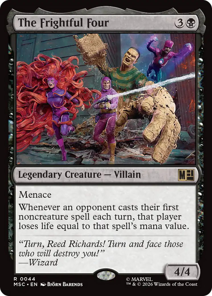 The Frightful Four (Surge Foil) [Marvel Super Heroes Commander] | Empire Gaming NC