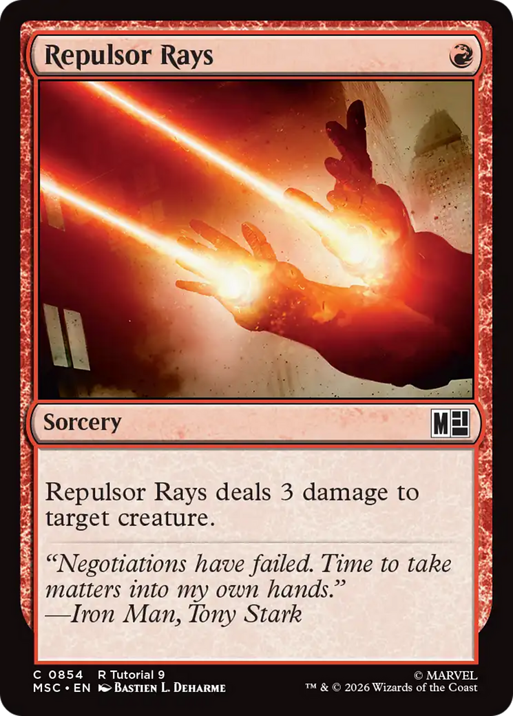 Repulsor Rays [Marvel Super Heroes Commander] | Empire Gaming NC