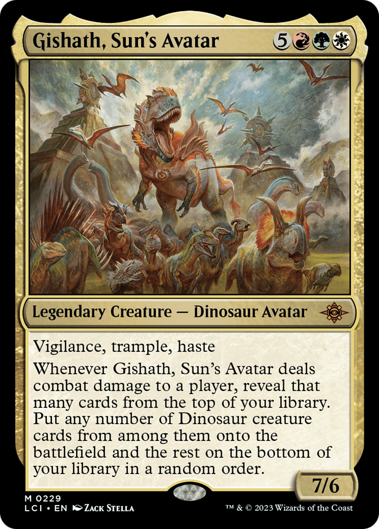 Gishath, Sun's Avatar [The Lost Caverns of Ixalan] | Empire Gaming NC