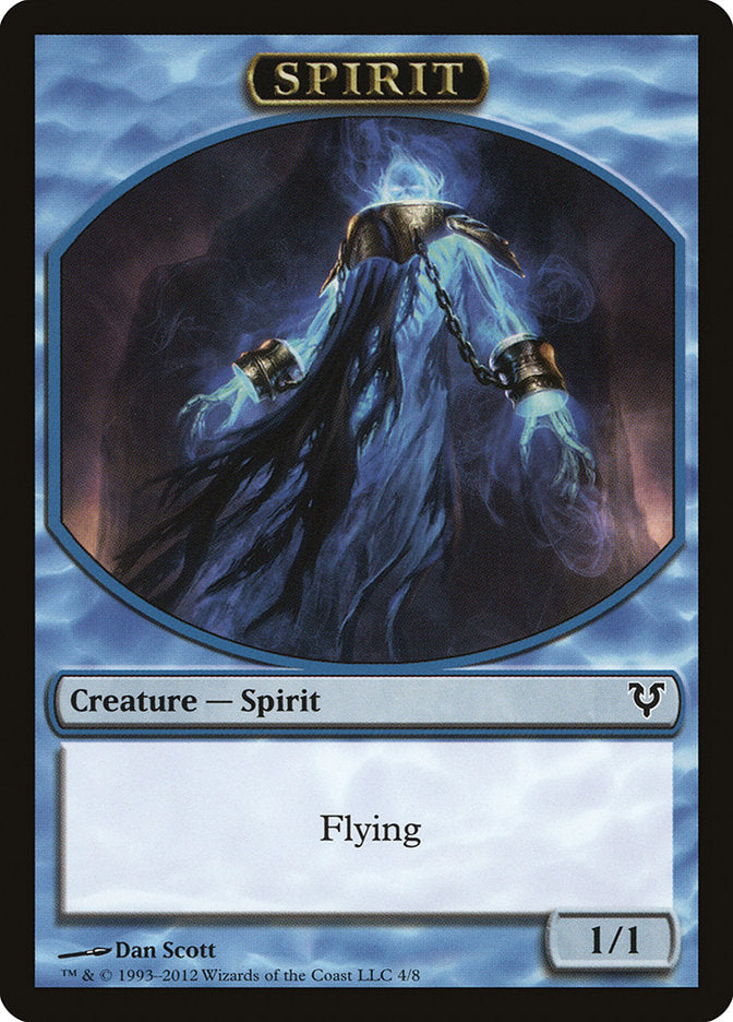 Spirit Token (4/8) [Avacyn Restored Tokens] | Empire Gaming NC