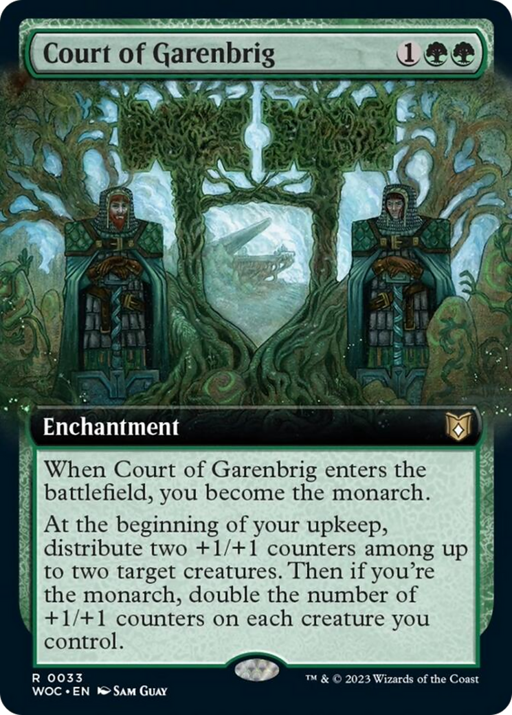 Court of Garenbrig (Extended Art) [Wilds of Eldraine Commander] | Empire Gaming NC