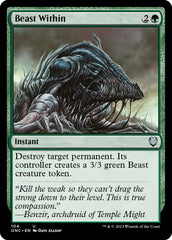 Beast Within [Phyrexia: All Will Be One Commander] | Empire Gaming NC