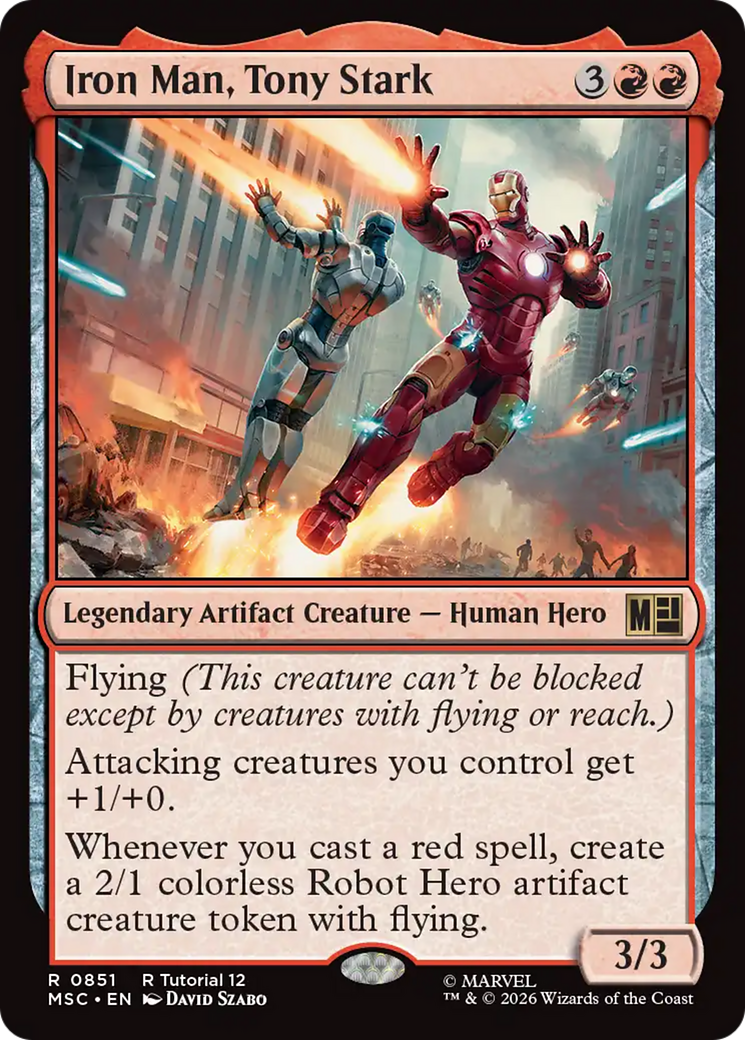 Iron Man, Tony Stark (0851) [Marvel Super Heroes Commander] | Empire Gaming NC