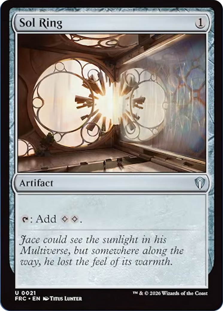 Sol Ring [Reality Fracture Commander] | Empire Gaming NC
