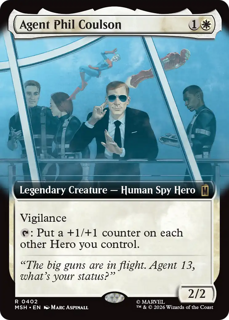 Agent Phil Coulson (Extended Art) [Marvel Super Heroes] | Empire Gaming NC