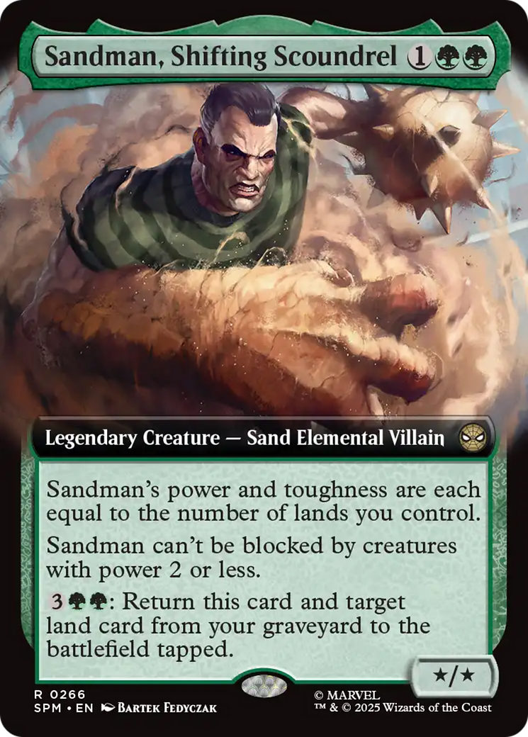 Sandman, Shifting Scoundrel (Extended Art) [Marvel's Spider-Man] | Empire Gaming NC