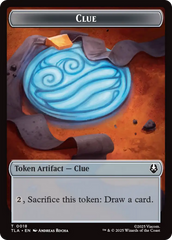 Clue (0018) // Food (0021) Double-Sided Tokens [Avatar: The Last Airbender Tokens] | Empire Gaming NC