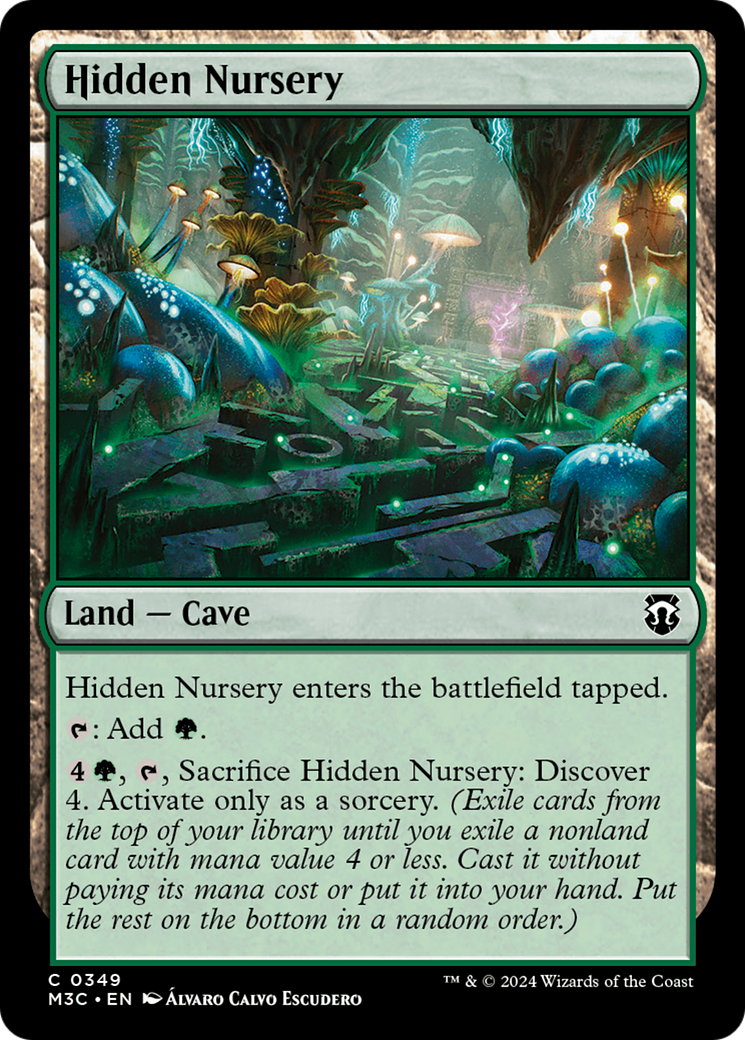 Hidden Nursery (Ripple Foil) [Modern Horizons 3 Commander] | Empire Gaming NC