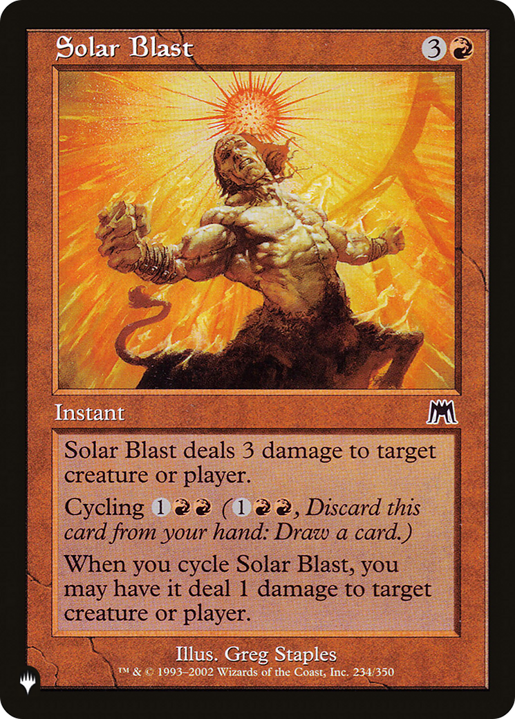 Solar Blast [The List] | Empire Gaming NC