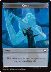 Copy // Clue Double-Sided Token [Edge of Eternities Commander Tokens] | Empire Gaming NC